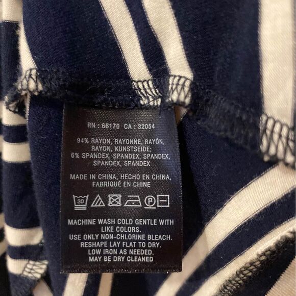 Anthropologie Marve Striped  Turtleneck Dress XS - Picture 4 of 5